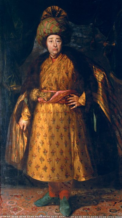 The Goldsmith Jean-Baptiste Tavernier (1605-1689) by Nicolas de Largillière